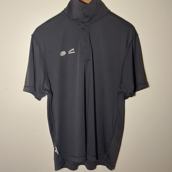 Jaguar Land Rover Polo Driving Athletic Grey Polyester Men’s Size L - Picture 5 of 10